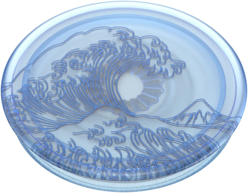 [Australia - AusPower] - PopSockets Plant-Based Phone Grip with Expanding Kickstand, Eco-Friendly PopSockets for Phone -Translucent Ocean 