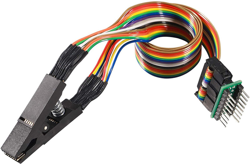 [Australia - AusPower] - SOP16 IC Test Clip, SOP16 to DIP16 Online Test Clip, Suitable for 25 Series Chips, Universal Body Non-Dismantling Programming Clip Test Clamp 