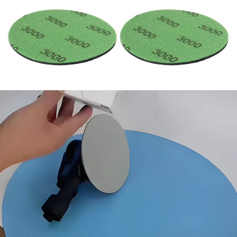 [Australia - AusPower] - Create idea 5 x Fine Sanding Discs Diameter 75mm 3000# Compatible with Hookit Trizact Sanding Discs for Removing Paint Defects Sanding Pad 