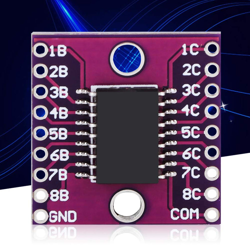Watris Veiyi Darlington Tube High Current Voltage Driver, ULN2803A Module Electrical Component, 50V 500mA High Current Voltage Driver, Pack of 2