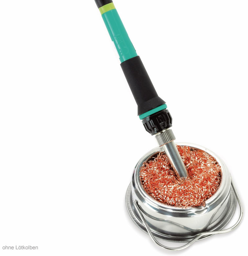 Blanko Soldering Tip Cleaner Brass Wool Sponge Cleaner with Container and Soldering Iron Tray