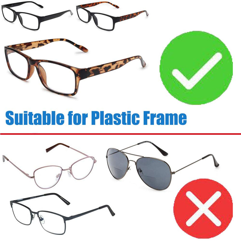 [Australia - AusPower] - Soft Foam Nose Pads Self Adhesive Non-Slip Eyeglass Nose Pads, Thin Nosepads for Eyeglasses Sunglasses Glasses,12Pairs 1.5mm/Black Color 