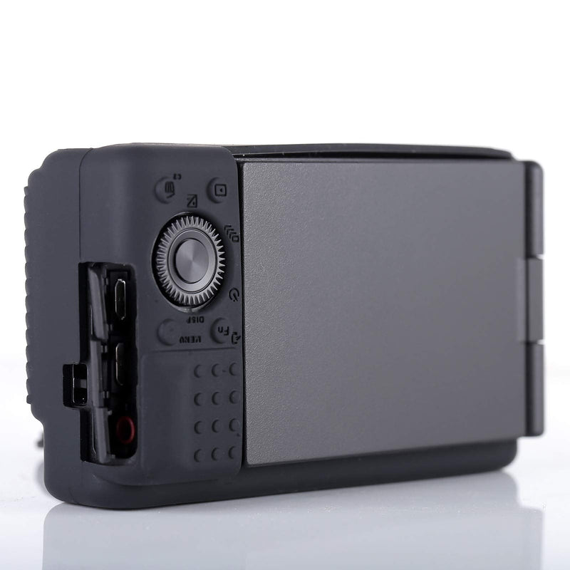 [Australia - AusPower] - Camera Case for Sony ZV-1, Sony ZV1 Camera Case Digital Camera Anti-Scratch Slim Fit Soft DSLR Camera Sleeve with ZV1 Screen Protector (Black) Black 