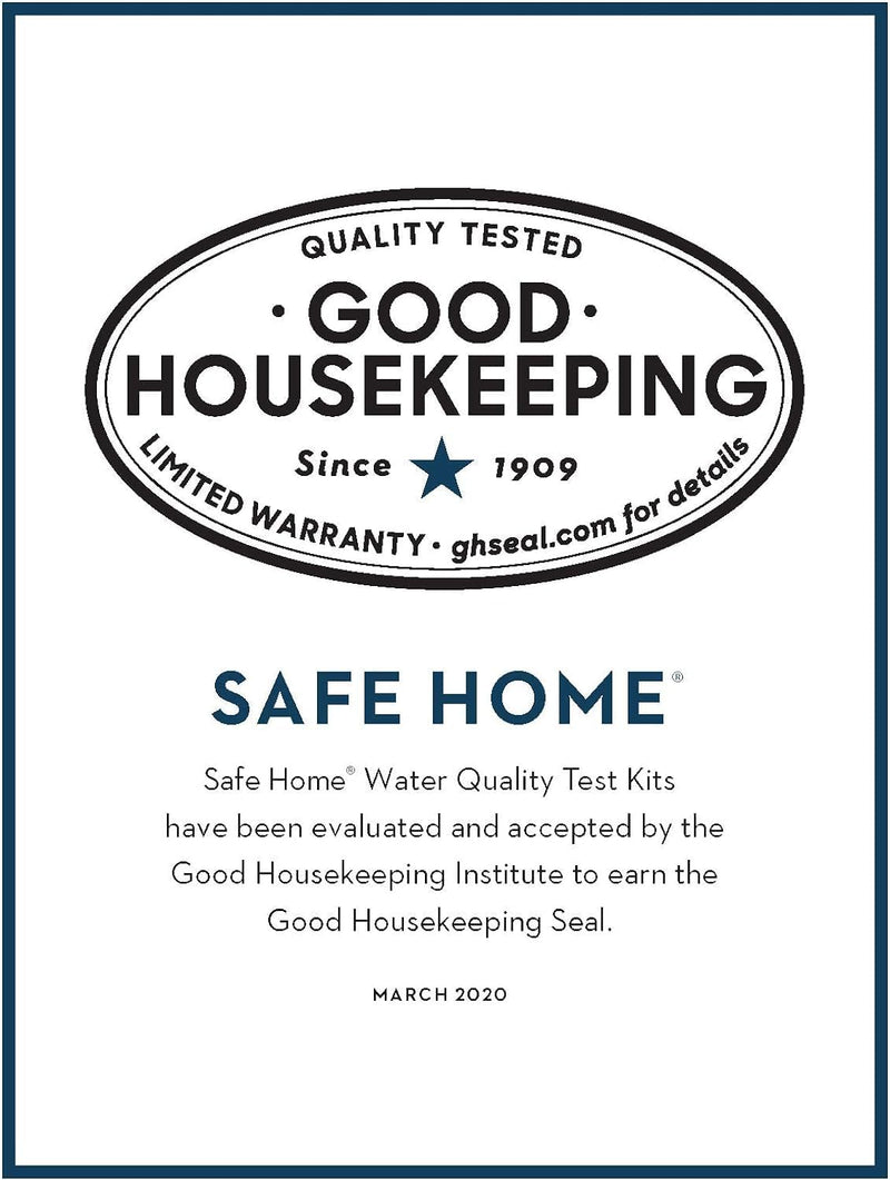 [Australia - AusPower] - Safe Home® 14-in-1 Drinking Water Test Kit – DIY Testing for Lead, Bacteria, Hardness, Copper and More – City Tap or Well Water – 27 Mechanisms/Kit Issue a Total of 302 Tests 14 Different Parameters – 302 Total Tests Per Kit 