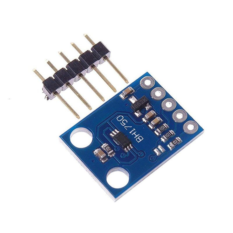 Hailege 5pcs GY-302 BH1750 BH1750FVI Digital Light Intensity Light Brightness Sensor Illumination Module
