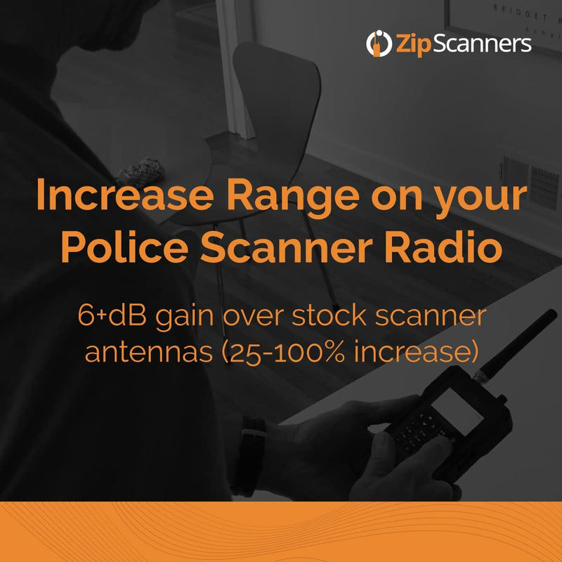 [Australia - AusPower] - Police Scanner Radio Antenna | 820S Remtronix | SMA End Type | 700~900 MHz UHF Digital, Analog & Trunked Frequencies | 7" Flexible Whip, O-Ring | Increase Reception 25-100% SMA 7" 820S 
