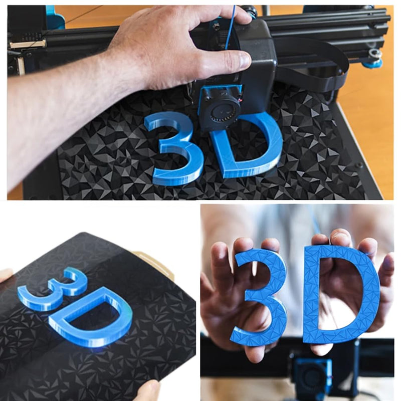 [Australia - AusPower] - 3D Printer Double Sided Textured Surface PEI and Smooth PEO Sheet Build Plate, Flexible Removable Heated Bed Platform Mat for FLASHFORGE Adventurer 5M/Adventurer 5M Pro 235x235mm 235mm PEI+PEO For Adventurer 5M/5M Pro 
