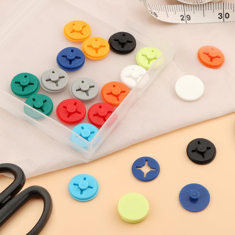 [Australia - AusPower] - 20 Pairs Running Bib Clips,Number Buckle Fixing System Triathlon Race Bib Holder,Running Bib Fixing Clips,Field Events Fastener Holder for Runners,Skating,Track,with Storage Box Mix colors 