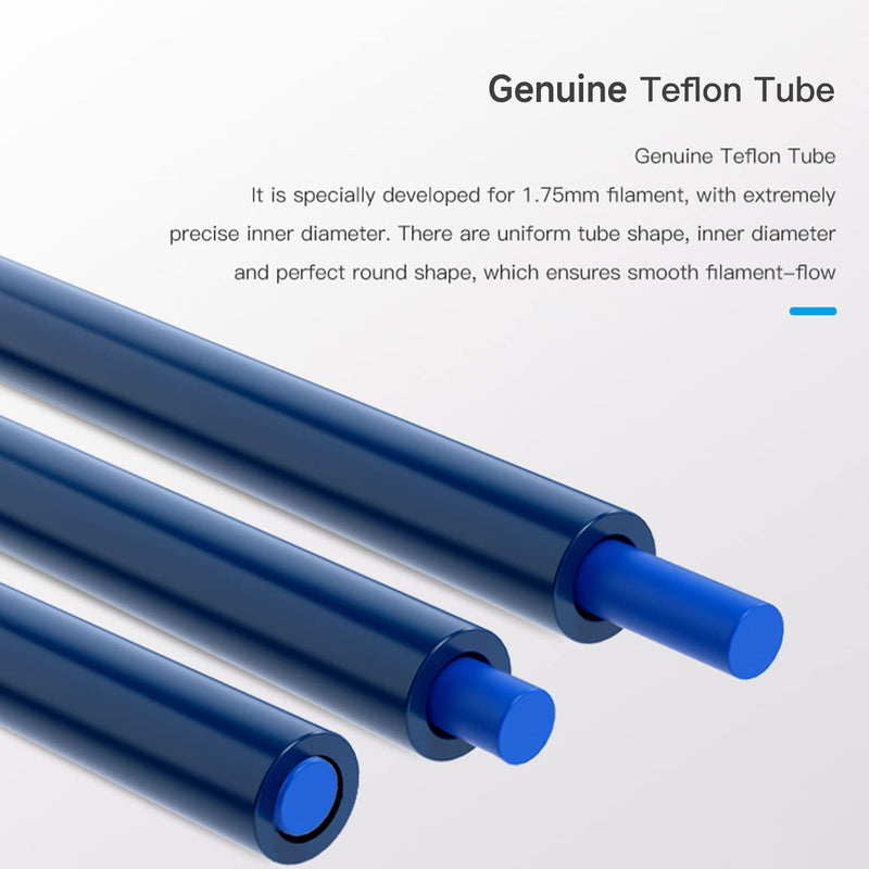 Creality Official Capricorn Bowden Tubing 3M, PTFE Teflon Tube Support 1.75mm Filament Heat Resistant High Lubrication Low Friction for Ender-3/3 Pro / 3 Max / 3 V2 / Ender-5 Series/CR-10 Series