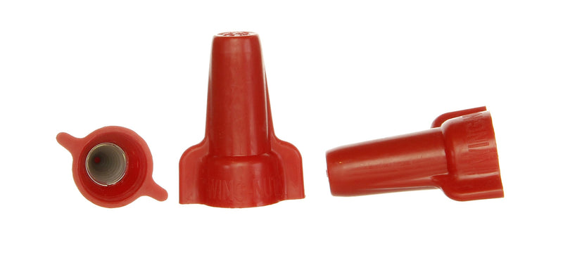 [Australia - AusPower] - IDEAL Electrical 30-452 Wing-Nut 452 Wire Connector, Red (Pack of 100) 