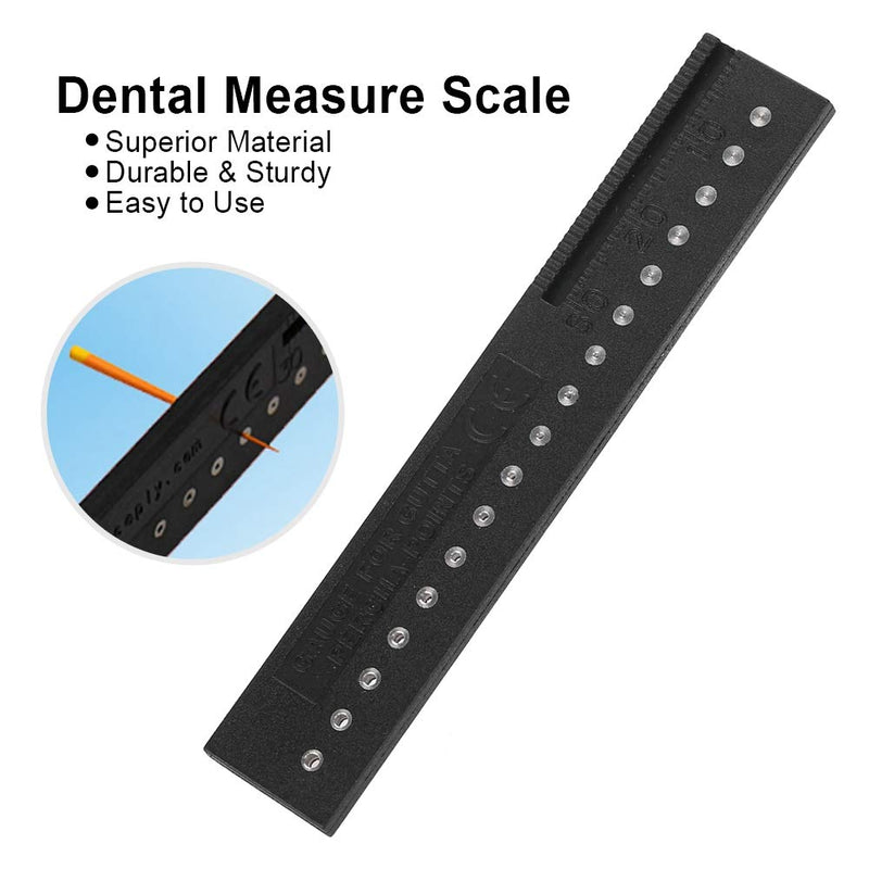 Endodontic Span Measure Scale Gutta Percha Point Ruler Professional Dental Tools Instruments