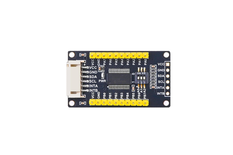 MCP23017 IO Expander Module I2C Interface Expands 16 I/O Pins for Ardui/Stm32/Raspberry Pi Zero W Zero WH 2B 3B 3B+ 4B, 3.3V and 5V Levels, 3-Digit DIP Switch
