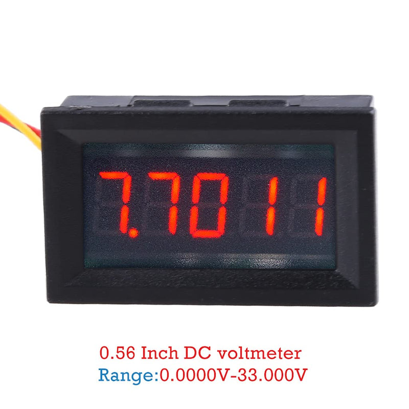 [Australia - AusPower] - High 5 Digit Meter For 0.0000-3.0000A Ammeter Digital Display Digital Ammeter 0.36 Inch Red LED Disp 