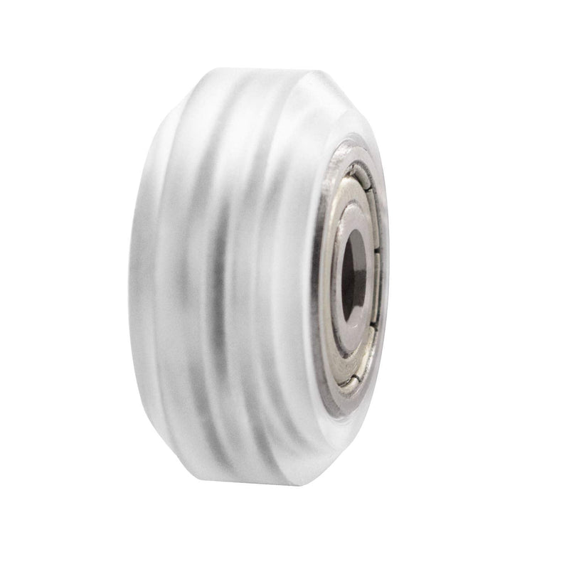26PCS 3D Printer Wheel,Polycarbonate Plastic POM Rolle Linear Bearing for Creality CR10, Ender 3, Anet A8, Artillery X1 24x10mm Transparent 26