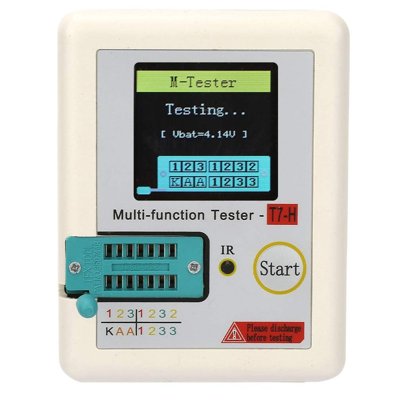 [Australia - AusPower] - Transistor Tester - Multifunction Test for TFT Transistor, Diode, Triode with TFT Graphic Display 