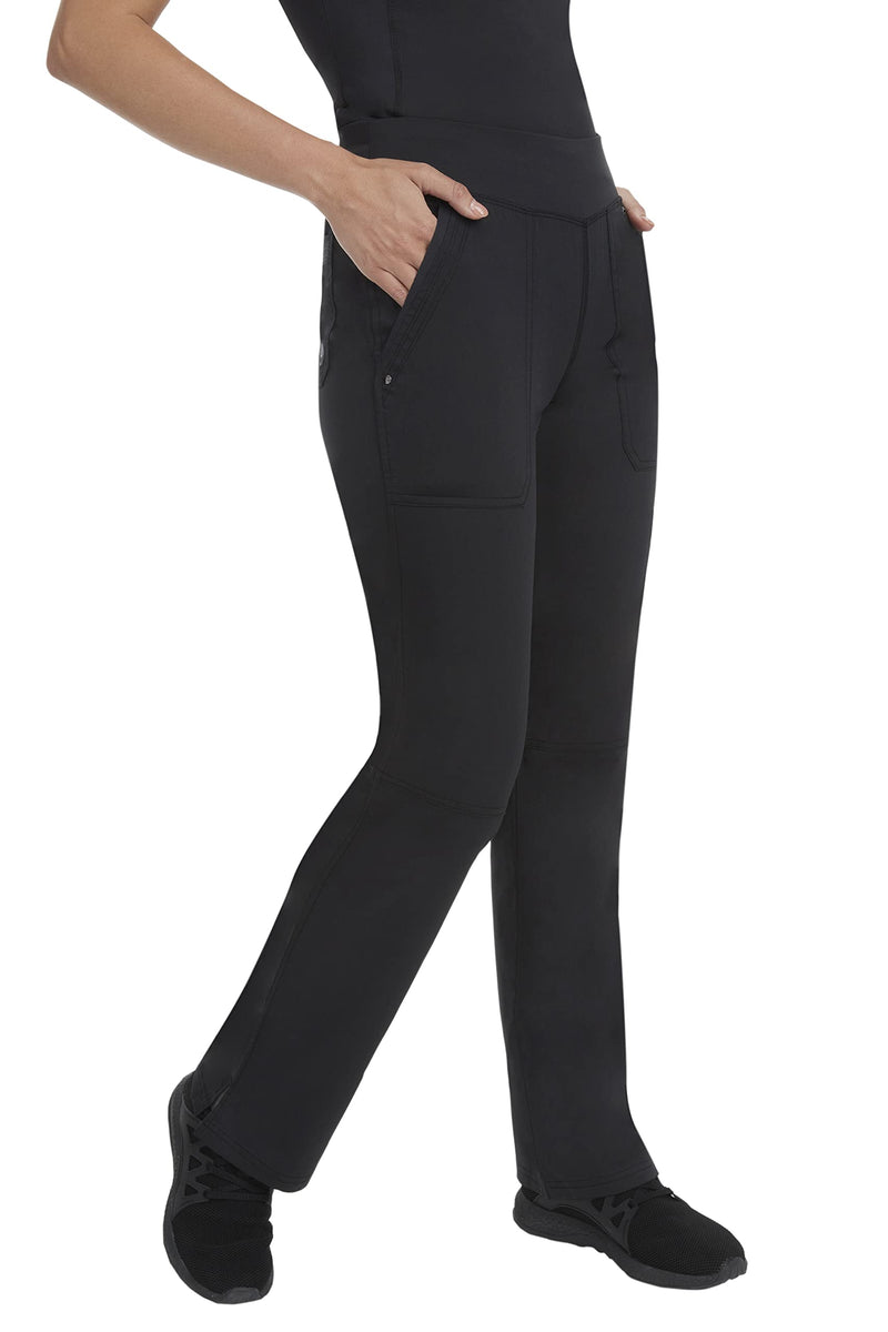 [Australia - AusPower] - Healing Hands Women's Scrub Pant Tori Cargo Bottoms with 5 Pockets and 2-Way Stretch Fabric 9133 Medium Black 
