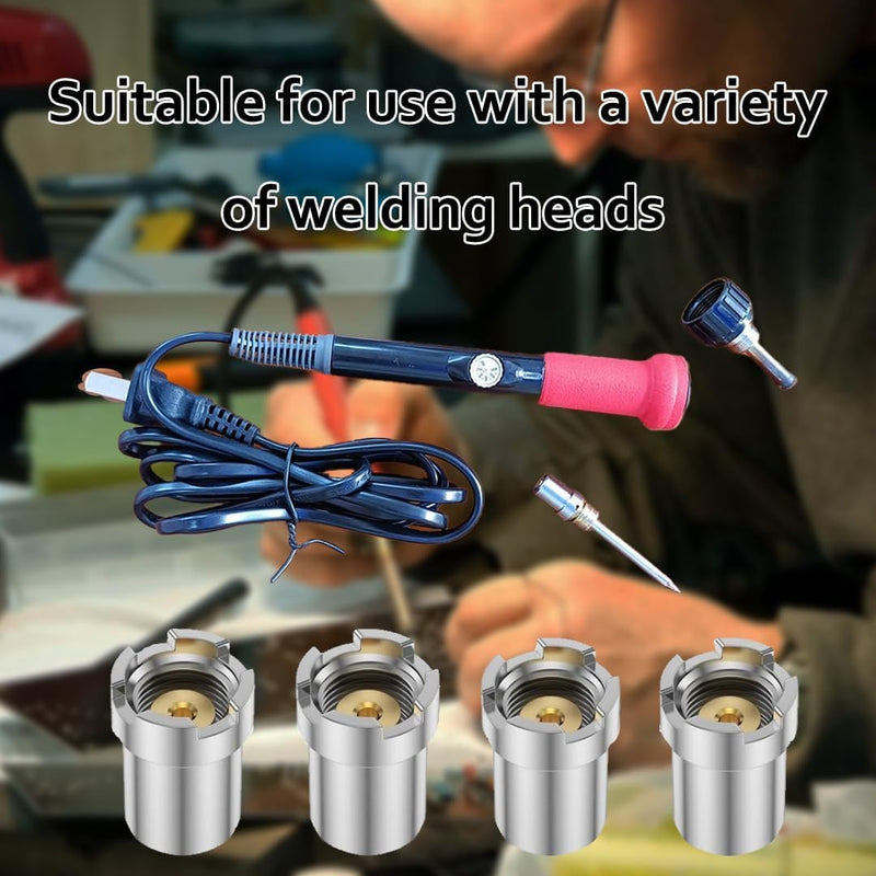 [Australia - AusPower] - Thread Adapter, Thread Screw Converter, Adapter Connector Suitable for Connecting Soldering Irons for Circuit Board Repair (12) 
