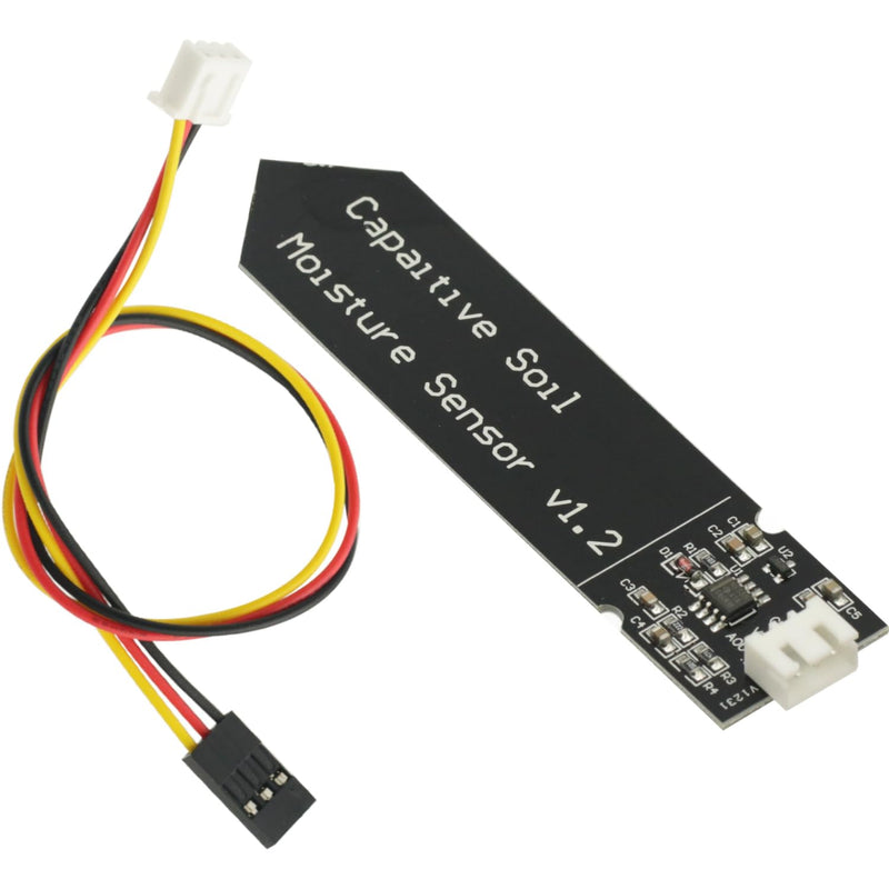 [Australia - AusPower] - 5pcs Capacitive Soil Moisture Sensor Corrosion Resistant for Arduino Moisture Detection for Raspberry Pi DIY Humidity Detection Sensors 