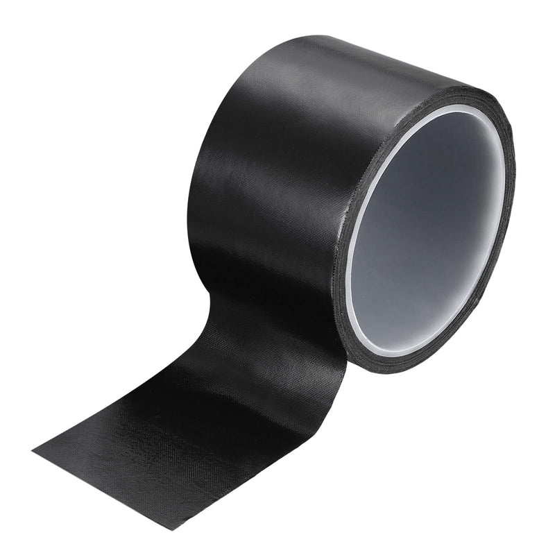 PATIKIL High Temperature PTFE Tape 2-3/8 Inch x 33 Feet, PTFE Coated Fiberglass Adhesive Tape for Vacuum Sealer Machines Hand-Impulse Sealers Insulation, Black