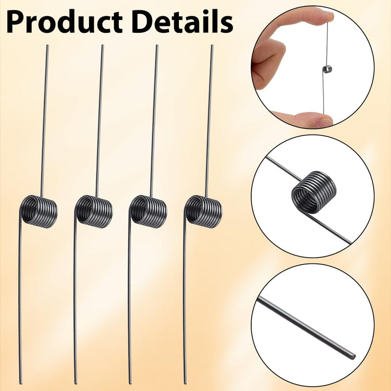 [Australia - AusPower] - PLIGREAT 20 Pcs 180 Degree Small Springs, Stainless Steel Torsion Springs OD 5mm Mechanical Torsion Spring for Shop Store Home Repairs Tools Maintenance DIY Projects 