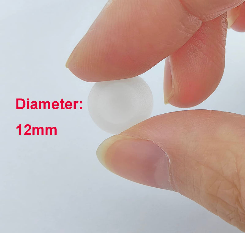 [Australia - AusPower] - 50PCS Screw Caps, Waterproof Plastic Self Tapping Cap, Screw Protection Cap, Bolted Cover, White Cap for Phillips Screw Heads, Suitable for Cabinet, Bookcase, Shoe Cabinet Screw Set 
