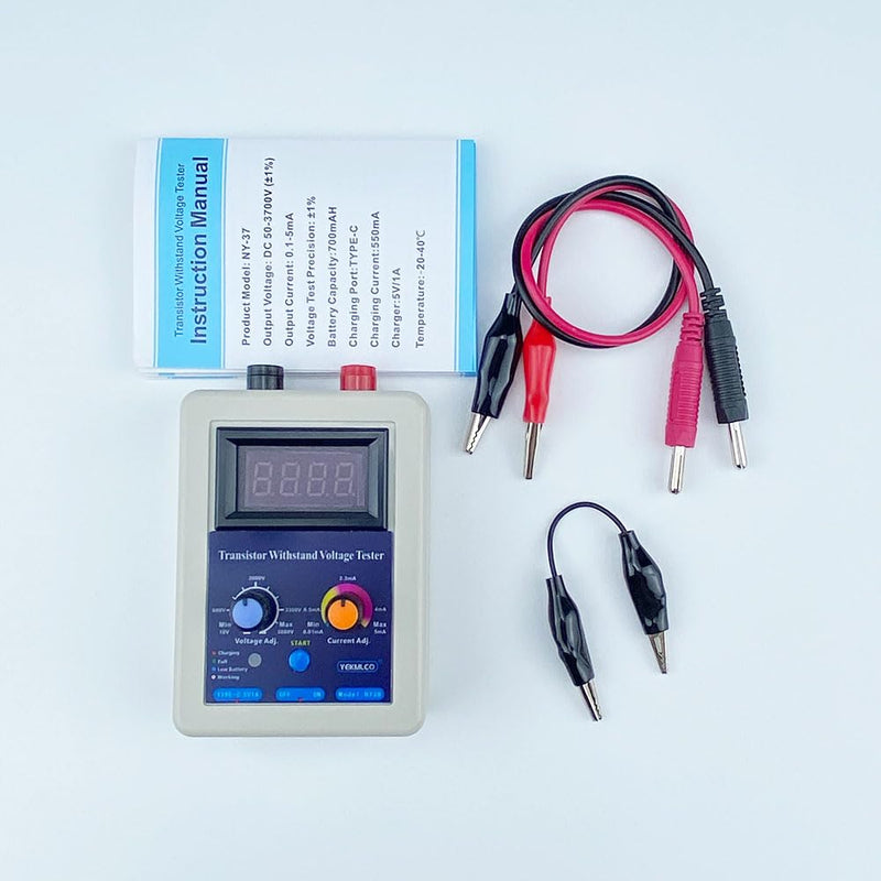 [Australia - AusPower] - 0-3800V Withstand Voltage Tester IGBT Transistor Diode Tester MOS Triode MOV SMD LED Voltage Capability Tester(NY38) NY38 
