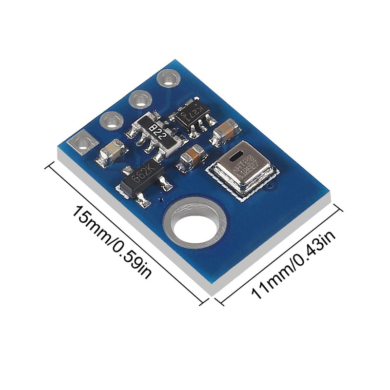 [Australia - AusPower] - 5Pcs AHT20 Digital Temperature and Humidity Sensor Measurement Module I2C Communication 2.0-5.5V High-Precision Prob 