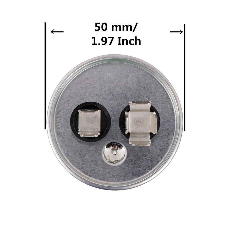 [Australia - AusPower] - BOJACK 45 uF ±5% 45 MFD 370/450 V CBB65 Round Run Start Capacitor for AC Motor Run or Fan Start and Cool or Heat Pump Air Conditione 