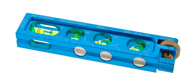 [Australia - AusPower] - IDEAL Electrical 35-207 6 in. Electrician Level With 4 Vials And Magnetic Jaw 