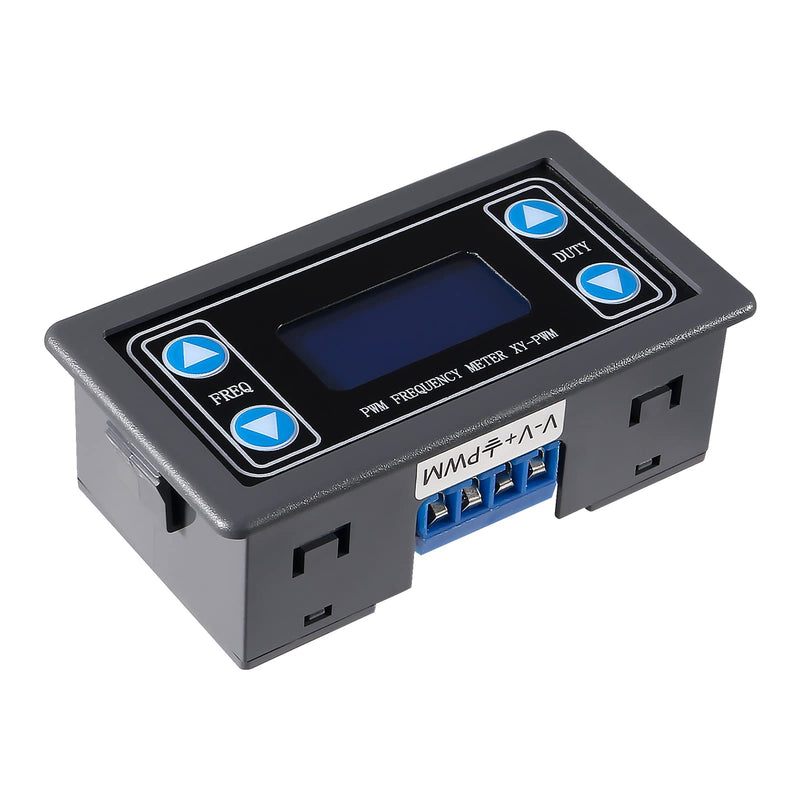 2pcs Signal Generator XY-PWM DC 3.3-30V Function Generator 5-30mA LCD Display Module PWM Pulse Frequency Generator Duty Cycle Rectangular Wave Square Wave Signal Generator