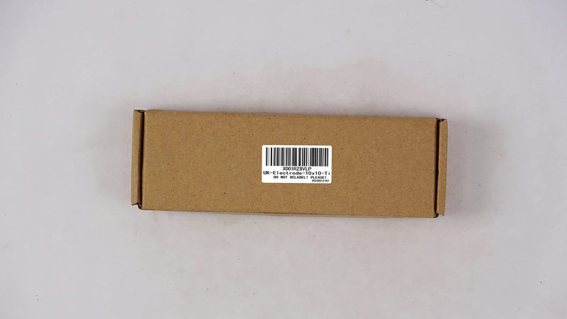 [Australia - AusPower] - stonylab Titanium Sheet Electrode, 10x10x0.1mm, SGS Certified, Ti for Electrochemistry 