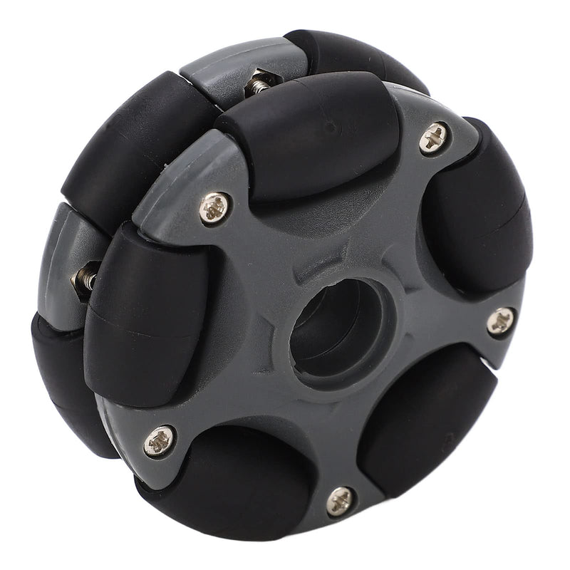 [Australia - AusPower] - Jeanoko 1PCS 58mm Plastic Omni Wheel with Sturdy Structure, Omni Directional Wheel, Excellent Load Lateral Maneuverability Omni Wheel for Maintain,Omni-direction Roller Replacement 