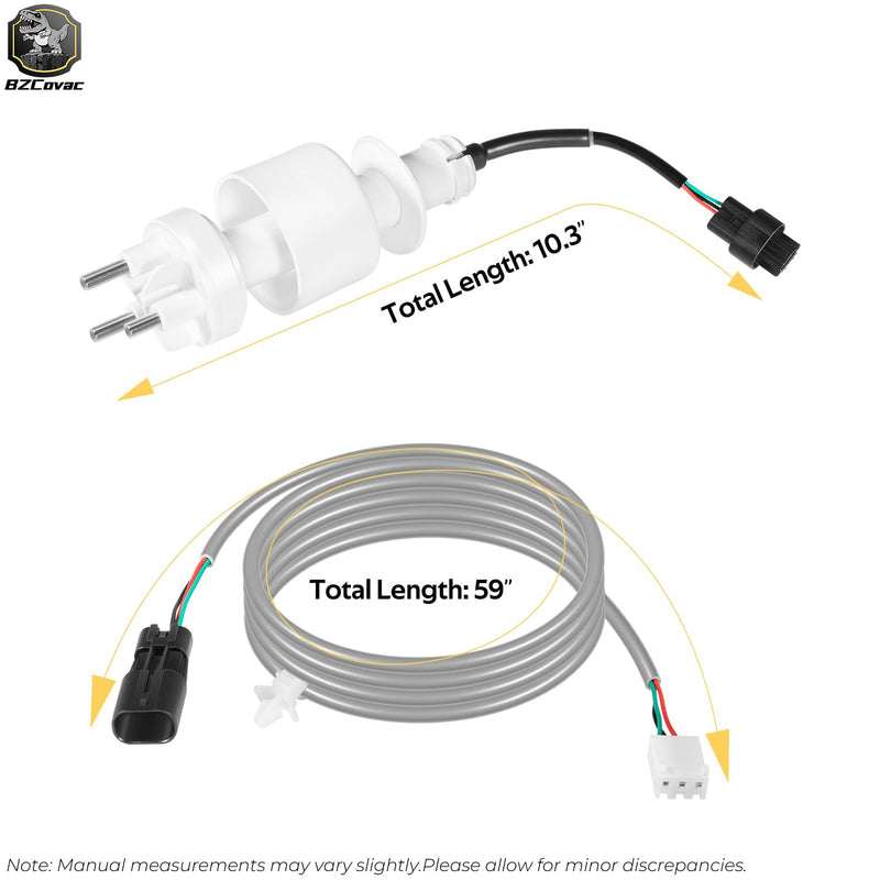 [Australia - AusPower] - 000016053 Water Level Sensor Probe Kit for Manitowoc Ice Makers - Includes Water Level Probe and Wiring Harness 