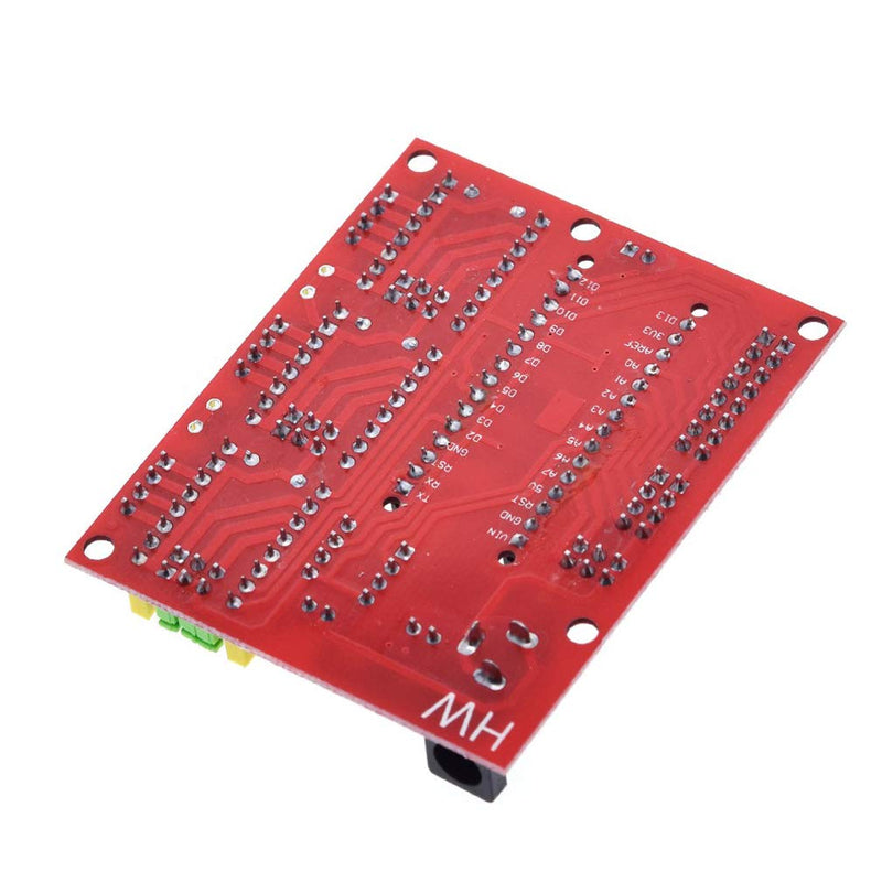 [Australia - AusPower] - HiLetgo 2pcs 3D Printer Stepper Motor Driver CNC Shield V4 Engraving Machine Expansion Board for Arduino Nano 3D Printer A4988 