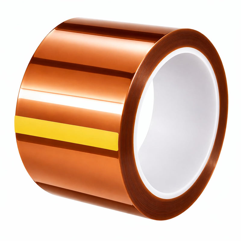50.8mm x33m (2" x108FT) Sublimation Tape, High Temperature Heat Resistant Polyimide Tape, Heat Transfer Tape, No Residue Kapton Tape for Electronics,Soldering,PCB,3D Printing,Heat Vinyl Press,Thermal