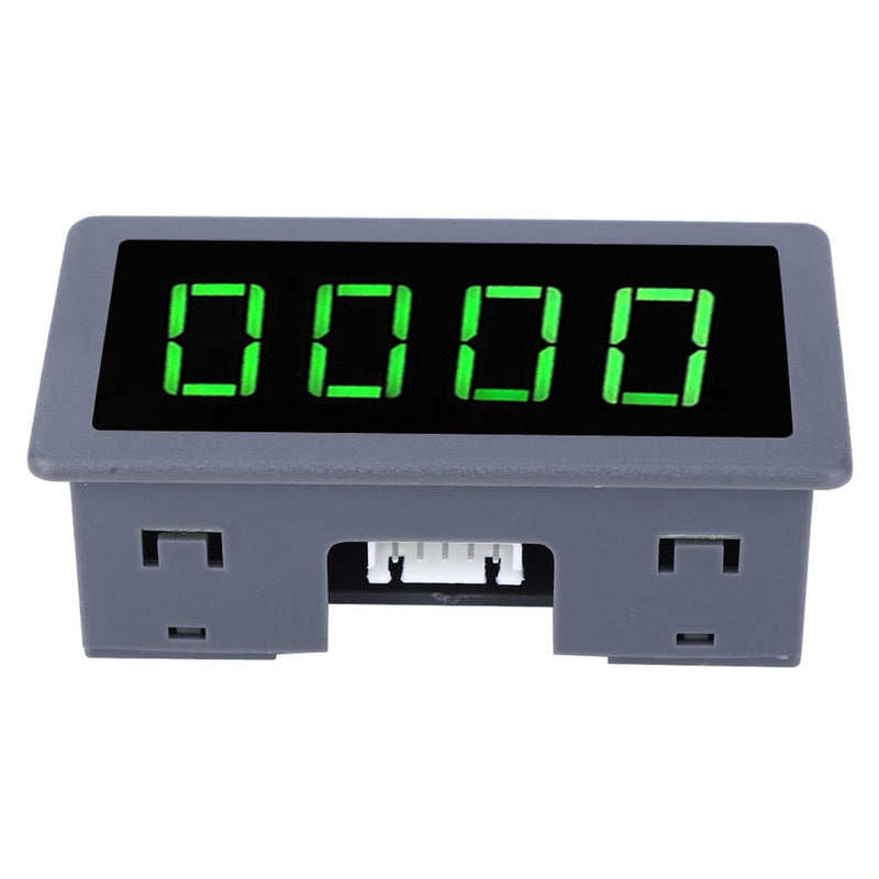 [Australia - AusPower] - Hall Proximity Switch Magnetic Sensor Speed Knife Green 4 Digit LED Motor Speed Knife for Chainsaw Lawnmower Air Compressor Generator (Tachometer) Tachometer 