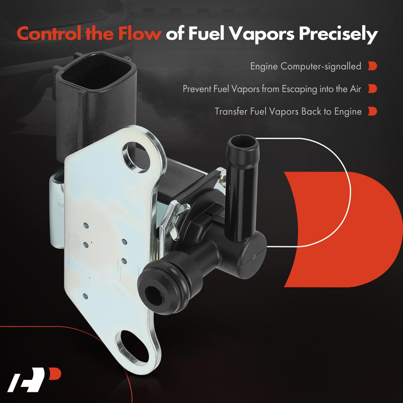 A-Premium Vapor Canister Purge Solenoid Valve Compatible with Nissan Sentra 2007-2012 2.0L, Versa 2007-2014, NV200 2013-2021 2.0L, Cube 2009-2014 1.8L, Versa Note 2014-2014 1.6L