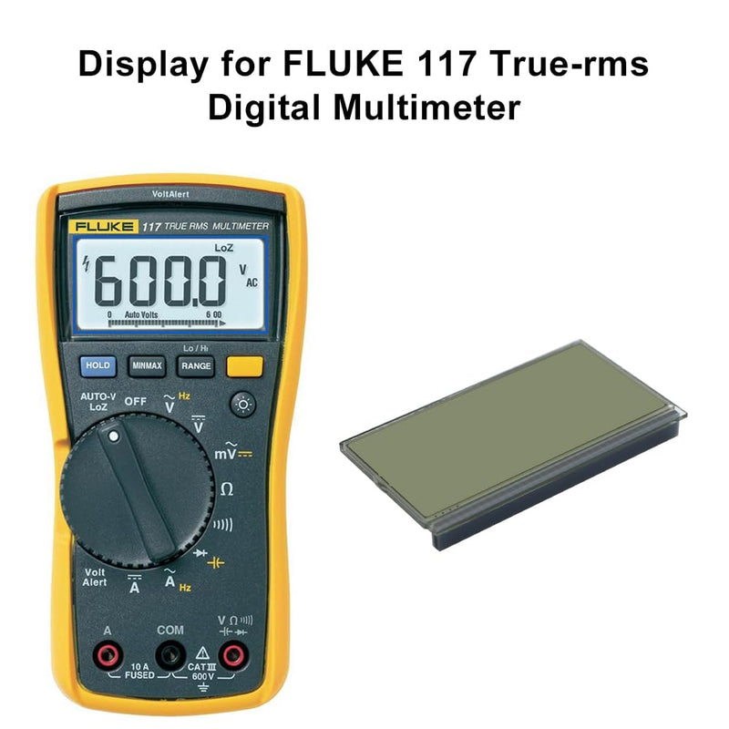 [Australia - AusPower] - Display Replacement for FLUKE 113 114 115 116 117 True-rms Digital Multimeter 