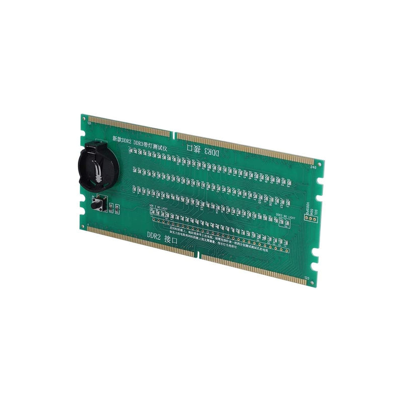 [Australia - AusPower] - VBESTLIFE PC Desktop Mainboard Board DDR 2/DDR 3 RAM Memory Slot Tester Card with LED Light 