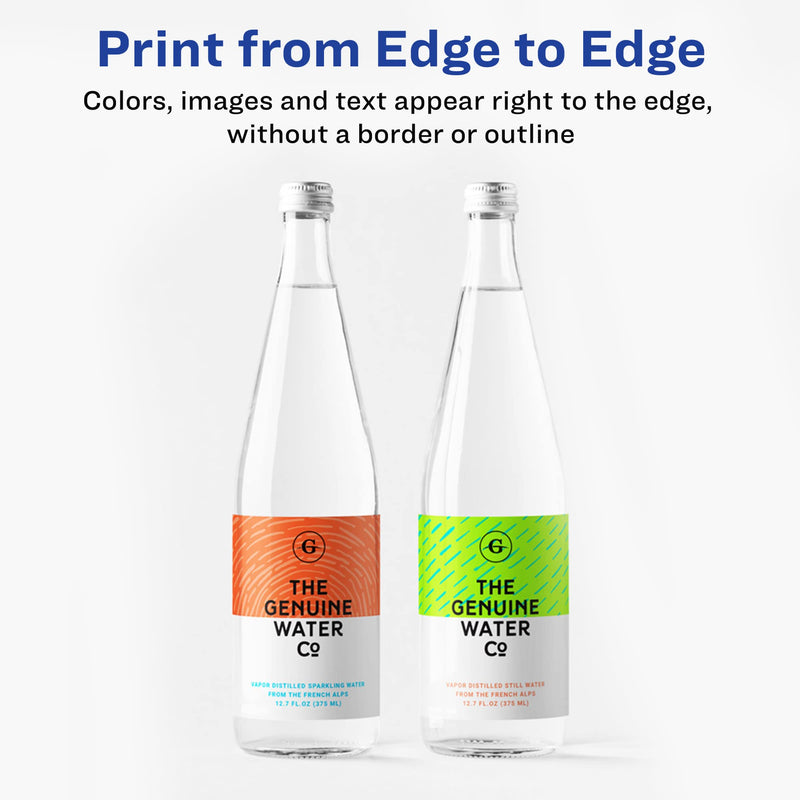 Avery Print-to-the-Edge Printable Shipping Labels, 2" x 3.75", Matte White, Sure Feed Technology, Laser & Inkjet Compatible, 200 Blank Labels, Great for Mailing, Branding, and More (6873) 2" x 3-3/4" 1