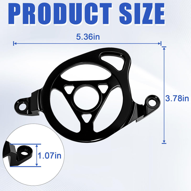 [Australia - AusPower] - Engine Case Saver Cover for Surron Light Bee X/S/L1E Segway X160 X260 Electric Dirt Bike Sur Ron Motor Cover (Black) 