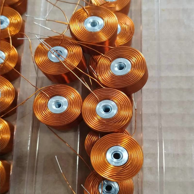 5/10pcs Copper Solenoid Coil DIY Coil High Quality Copper Coil Electromagnetic Induction Experiment Coil 19x12mm (Pack of 10)