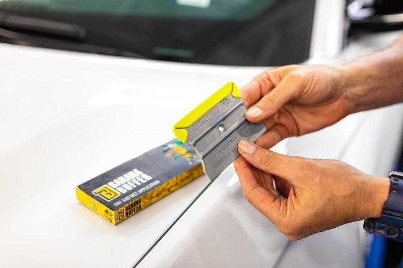[Australia - AusPower] - Banana Buffer - for Wet or Dry Vinyl/PPF Applications - 10 Pack 