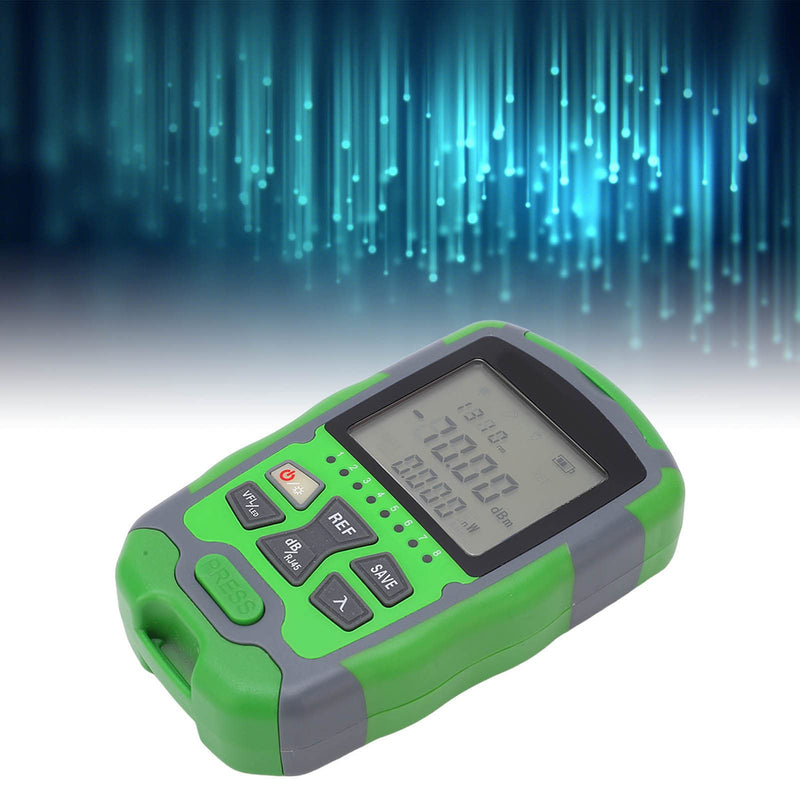 [Australia - AusPower] - Optical Fiber Power Meter Rechargeable Optic Cable Tester MC70 for 850nm 980nm 1270nm 1300nm 1310nm 1490nm 1550nm 1577nm 1625nm 1650nm(50mW) 