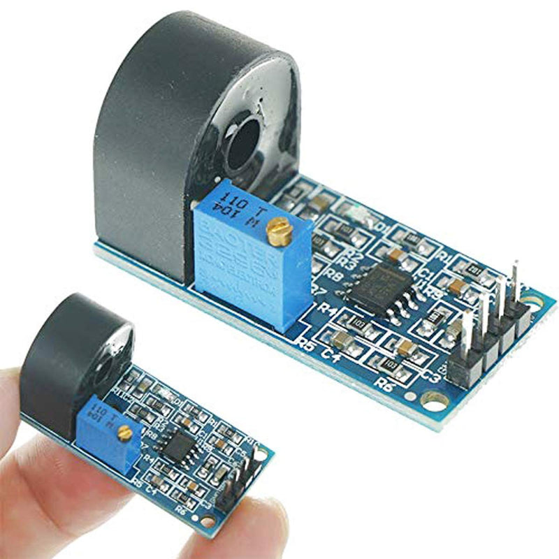 [Australia - AusPower] - DAOKI 5 pcs 5A Current Transformer ZMCT103C AC Sensor Single Phase Current Transformer Module Current Sensor AC Active Output Onboard Precision with Dupont Line for Arduino 5A/5mA 