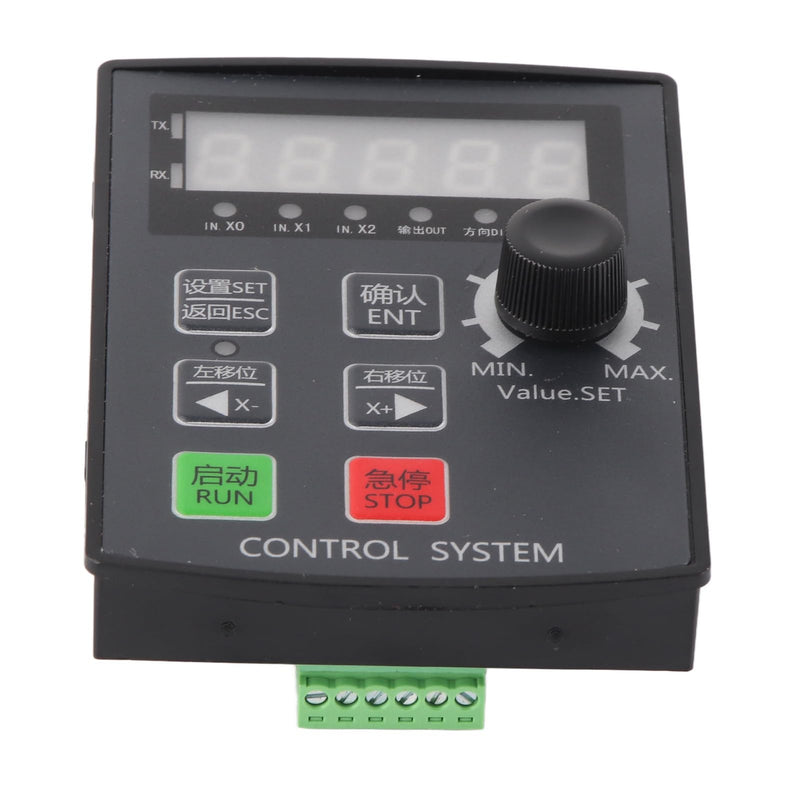 Motor Motion Controller Stepper Servo Motor Control Module with 5-Digit Display DC 12V 24V Limit Switch Communication