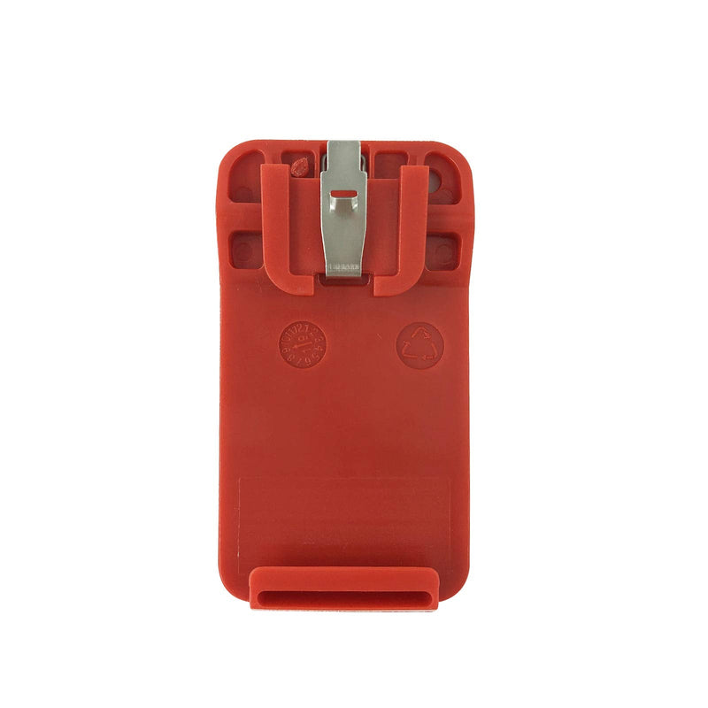 RLN6509 Battery Belt Clip Compatible with Minitor VI 6 Pager - High-Visibility Red Heavy-Duty Replacement Clip, Secure Grip Design for Firefighters, EMS & Public Safety