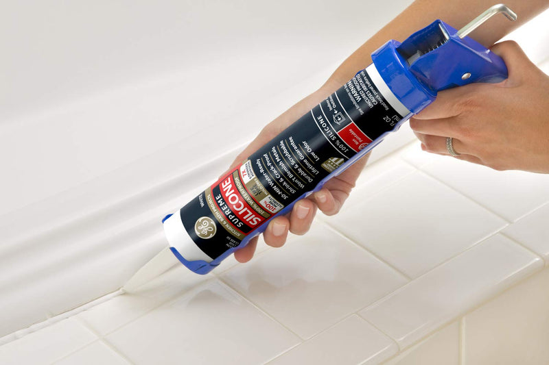 [Australia - AusPower] - GE Sealants & Adhesives M90010 Supreme Silicone Kitchen & Bath Sealant, 10.1oz, Almond 
