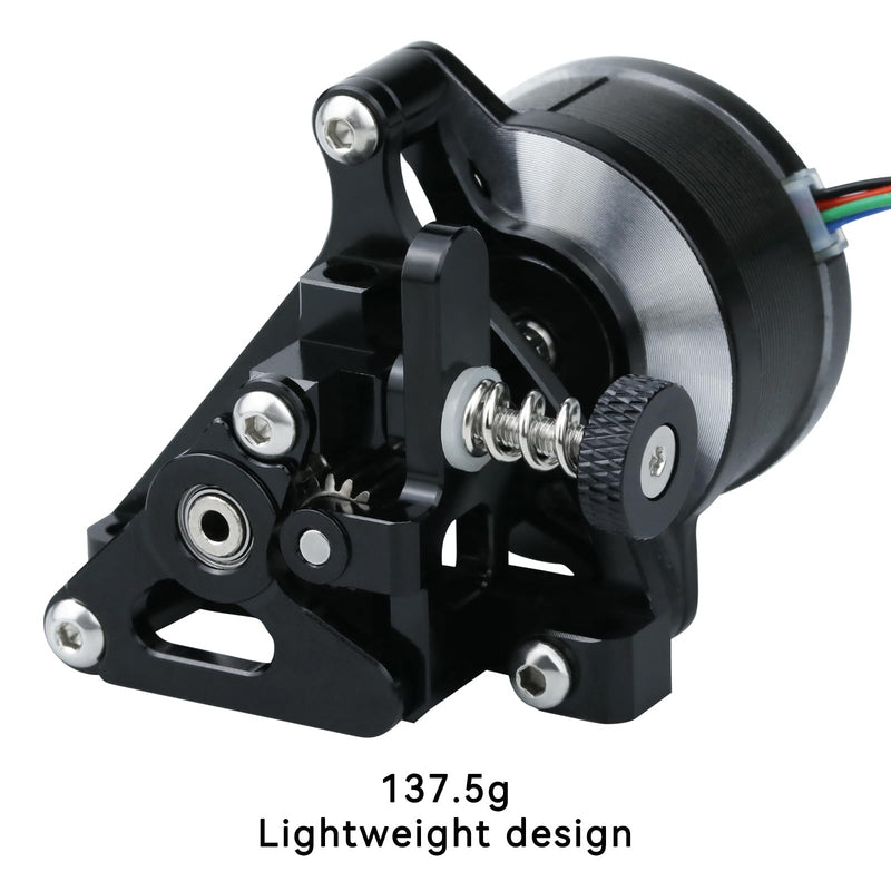 [Australia - AusPower] - Upgrade 3D Printer Accessories Parts Lightweight Sherpa Dual Gear Mini Extruder with Motor Compatible with Ender3v2 Pro Cr10 Q5 Qq-S Voro2.4 V0.1 0.2 Sprite Extruder Heater Block Kit A 