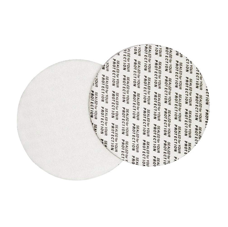 [Australia - AusPower] - 100 PCS (Diameter 1.7inch) Mini Self Adhesive Pressure Sensitive Gasket Press Seal Cap Liners Foam Seal Safety Tamper Seals Aluminum Foil Gasket Waterproof Sealing Film for Jar Bottle Vial Container Diameter 3.5cm/1.7 Inch 